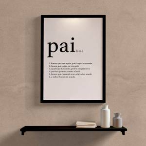 Quadro Decorativo Pai
