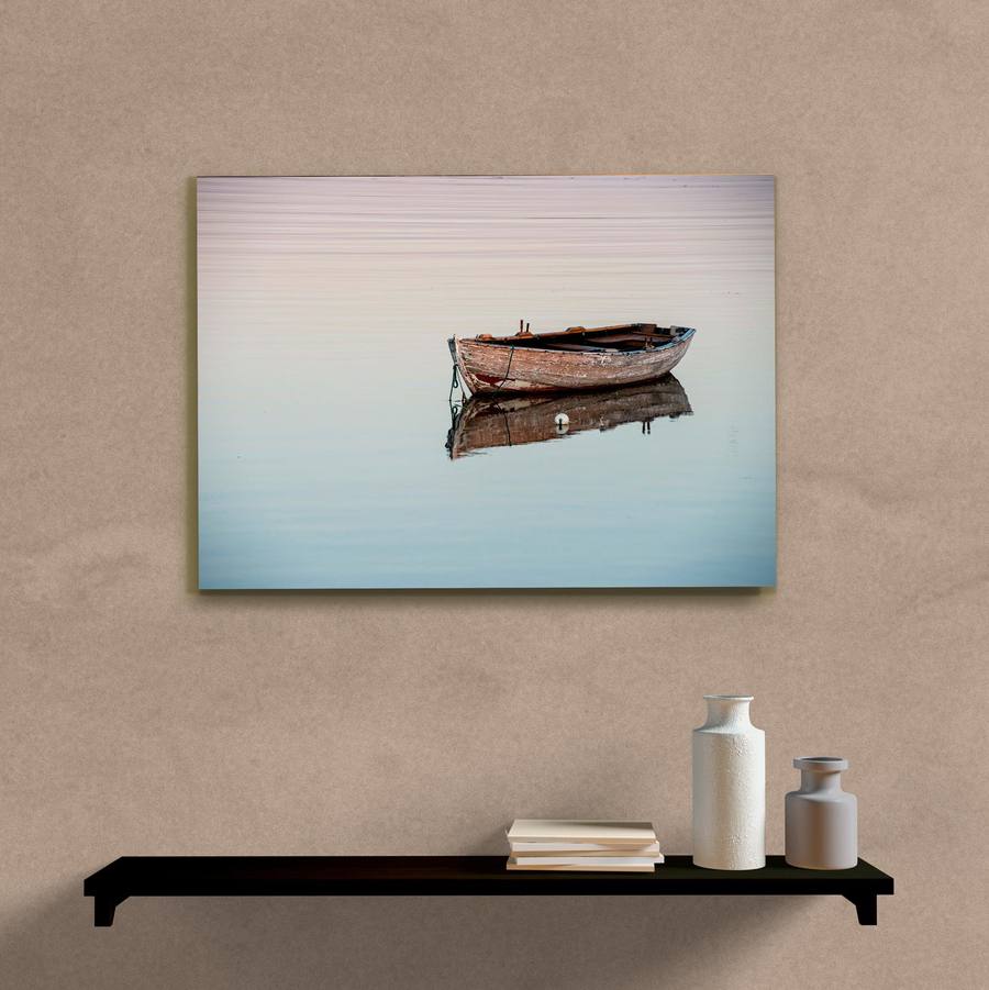 Quadro Decorativo Paisagem Barco Antigo - imagem 5