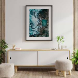 Quadro Decorativo Paisagem Mar - vista aproximada da impressão