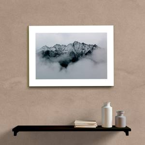 Quadro Decorativo Paisagem Montanha P&B - imagem 5