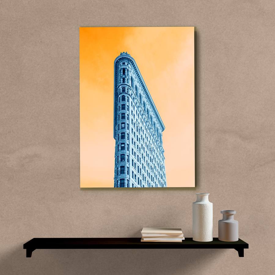 Quadro Decorativo Paisagem Prédio Colorido - imagem 5