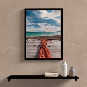 Quadro Decorativo Paisagem Rede de Pesca