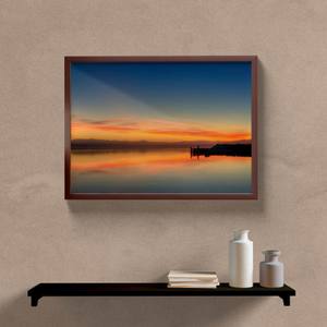 Quadro Decorativo Paisagem Sunset - vista aproximada da impressão