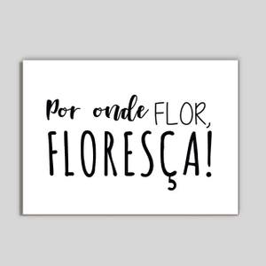 Quadro Decorativo Para onde Flor - quadro decorativo em ambiente decorado