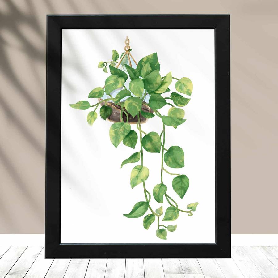 Quadro Decorativo Planta | Wallze