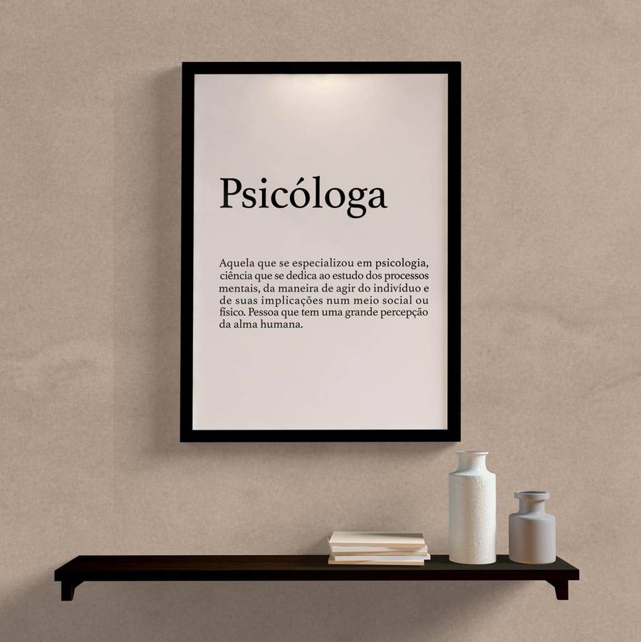 Quadro Psicóloga