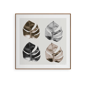 Quadro Decorativo Quarteto de Monstera - imagem 5