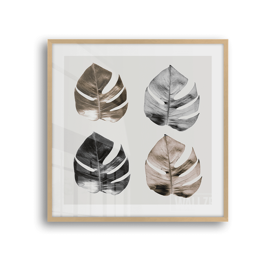 Quadro Decorativo Quarteto de Monstera - imagem 8