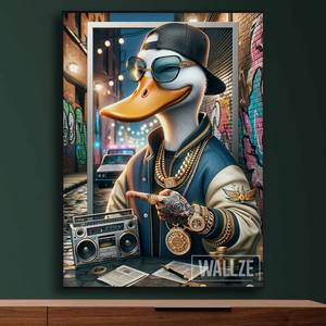 Quadro Decorativo Ritmo do Asfalto | Wallze