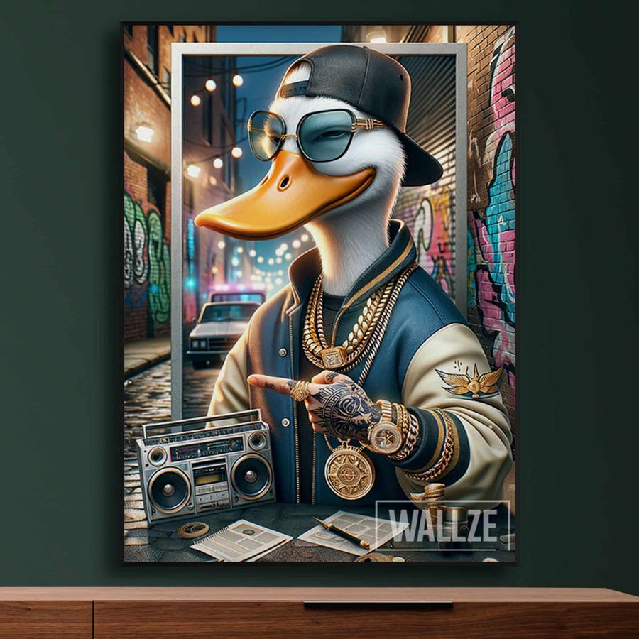 Quadro Decorativo Ritmo do Asfalto | Wallze