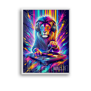 Quadro Decorativo Rugido Rítmico - imagem 6