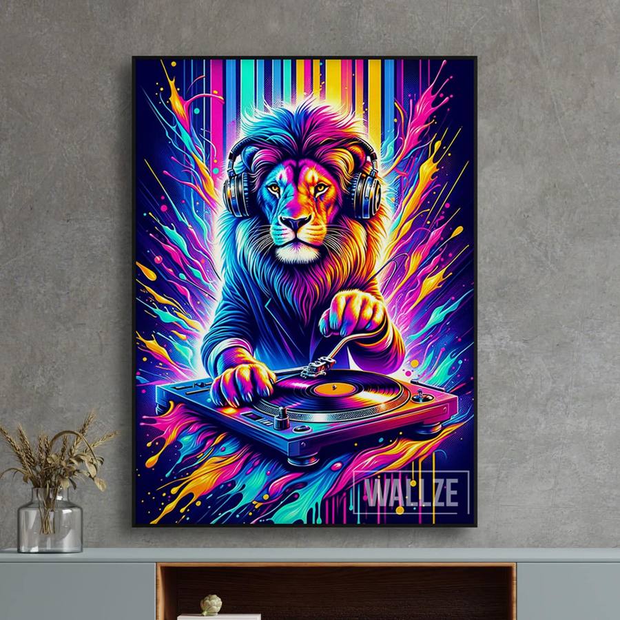 quadro-decorativo-leao-dj