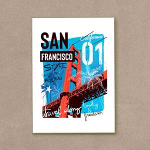 Quadro Decorativo San Francisco - quadro decorativo em ambiente decorado