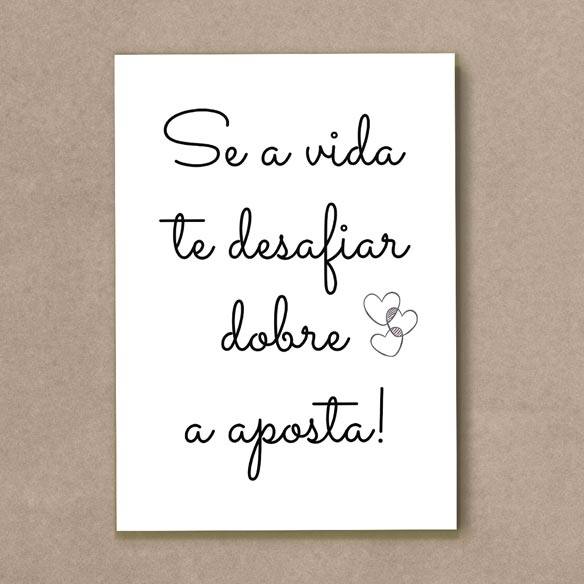 Quadro Decorativo Se a vida te desafiar - quadro decorativo em ambiente decorado