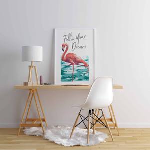 Quadro Decorativo Siga Seus Sonhos - vista aproximada da impressão