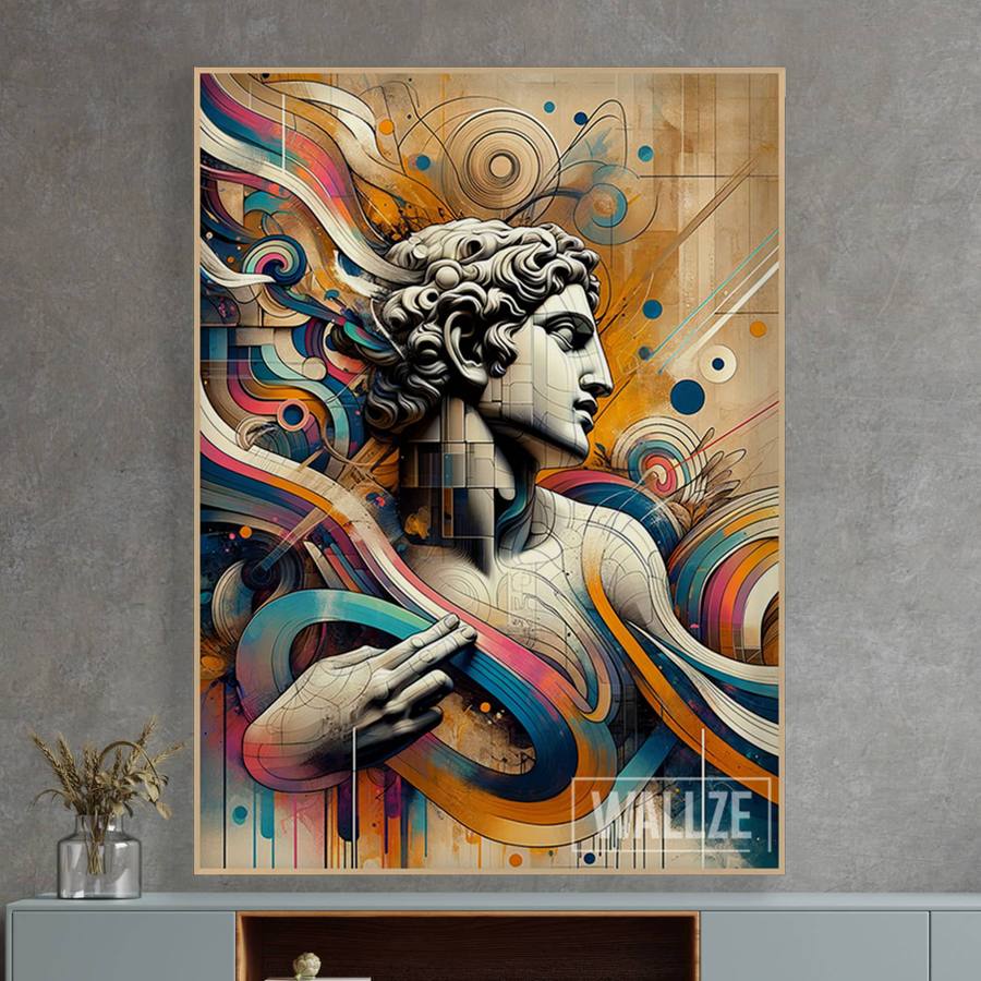 Quadro Decorativo Sinfonia Clássica Contemporânea | Wallze