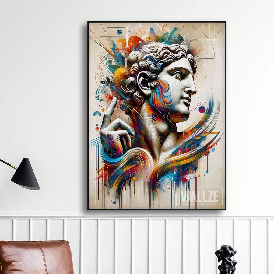 Quadro Decorativo Sinfonia de Éter | Wallze