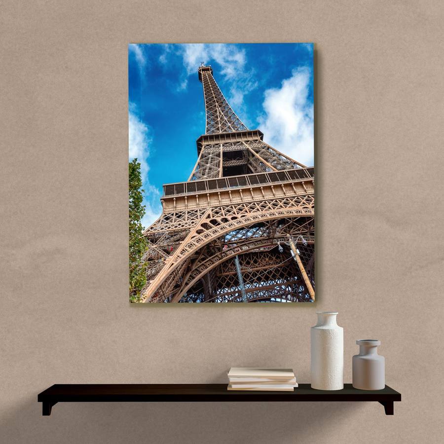 Quadro Decorativo Torre Eiffel - quadro decorativo em ambiente decorado
