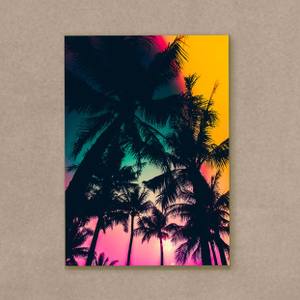 Quadro Decorativo Tropical color - quadro decorativo em ambiente decorado