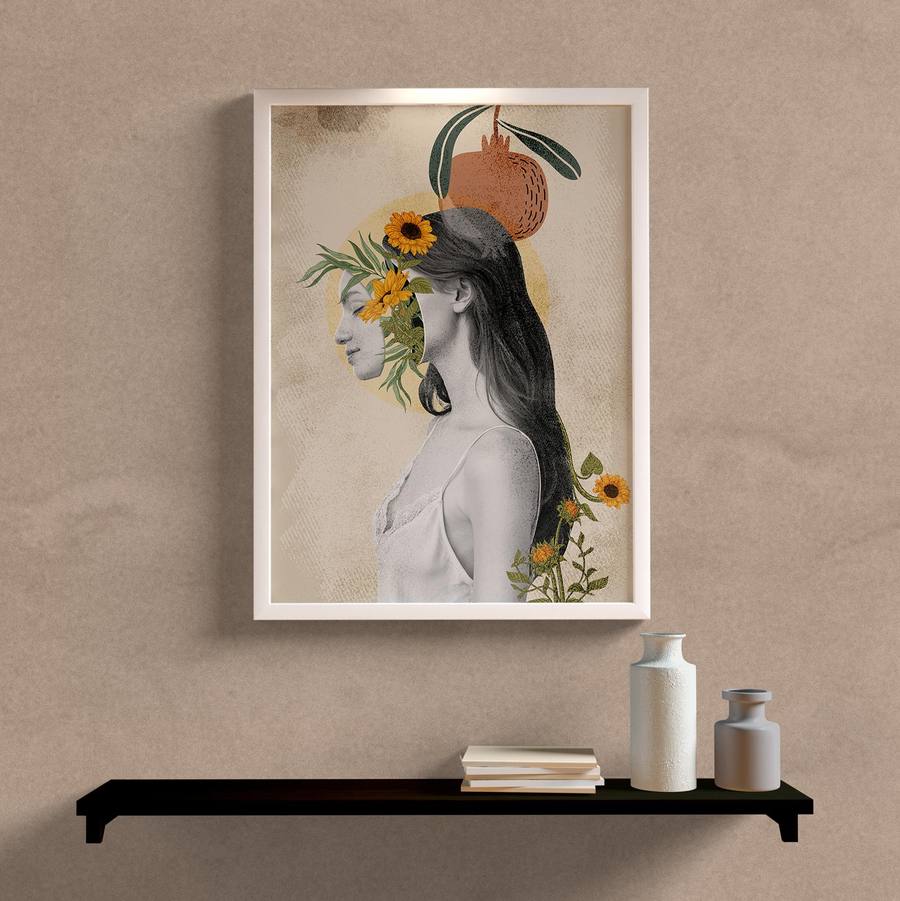 Quadro Decorativo Colagem