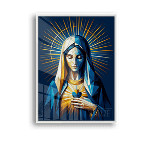 Quadro Decorativo Virgem Maria - Esplendor Celestial - imagem 6