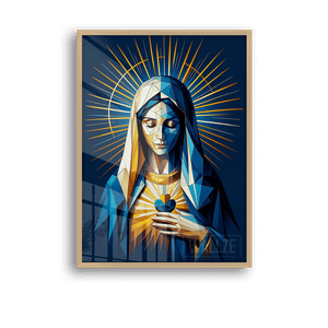 Quadro Decorativo Virgem Maria - Esplendor Celestial - imagem 8