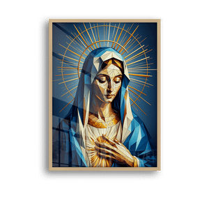Quadro Decorativo Virgem Maria - Sacra Geometria - imagem 8