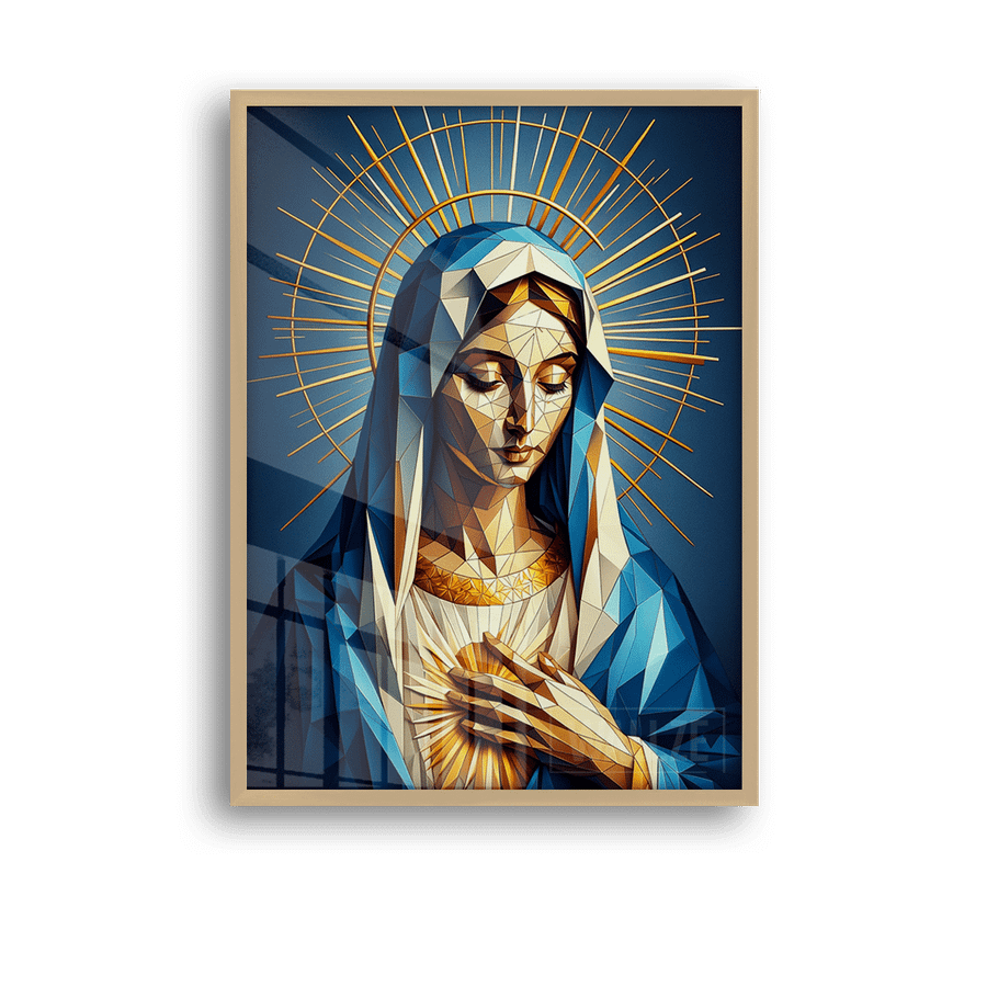 Quadro Decorativo Virgem Maria - Sacra Geometria - imagem 8