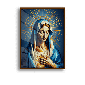 Quadro Decorativo Virgem Maria - Sacra Geometria - imagem 9
