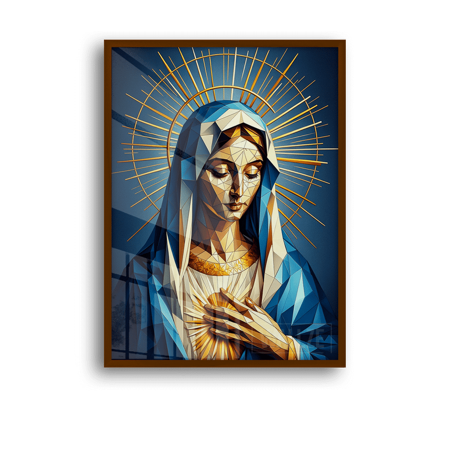 Quadro Decorativo Virgem Maria - Sacra Geometria - imagem 9
