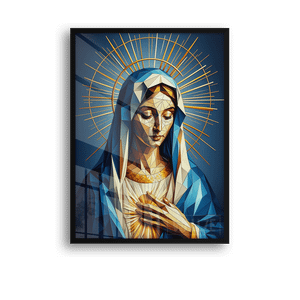 Quadro Decorativo Virgem Maria - Sacra Geometria - imagem 7