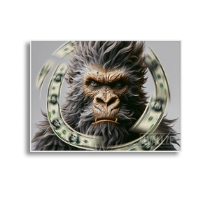 Quadro-decorativo-gorila-dolar