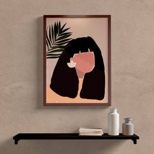 Quadro Decorativo Woman - vista aproximada da impressão
