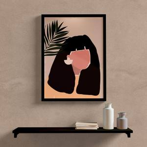 Quadro decorativo mulher