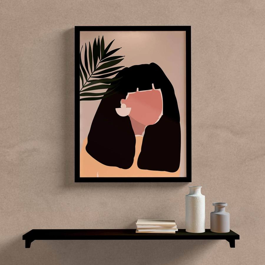 Quadro decorativo mulher