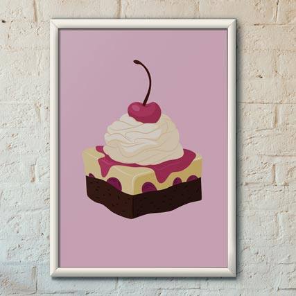 Quadro Decorativo Doce 1 | Wallze