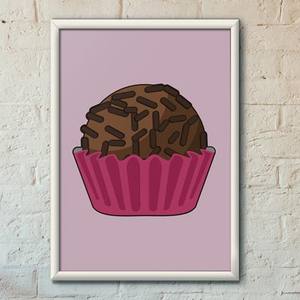 Quadro Decorativo Doce 17 | Wallze