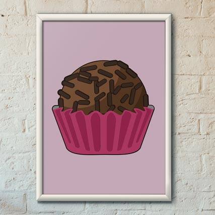 Quadro Decorativo Doce 17 | Wallze