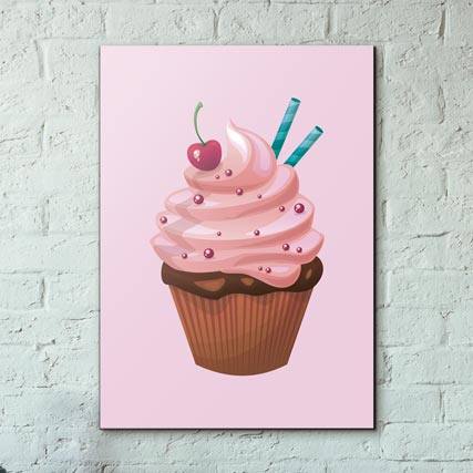 Quadro Decorativo Doces 10 - quadro decorativo em ambiente decorado