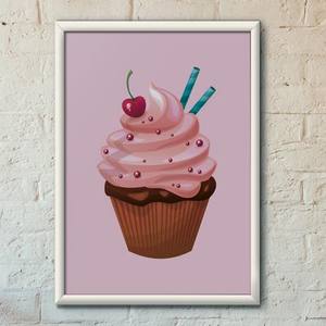 Quadro Decorativo Doces 10 | Wallze
