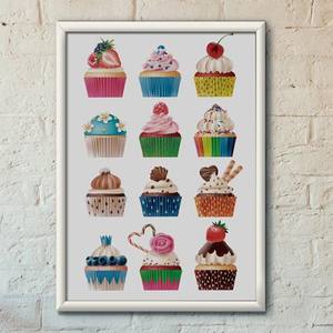 Quadro Decorativo Doces 4 | Wallze