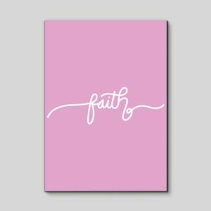 Quadro Decorativo Faith - detalhe da moldura e acabamento
