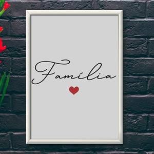 Quadro Decorativo Família | Wallze