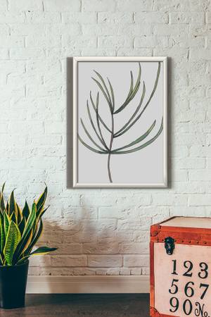 Quadro Decorativo Folha - quadro decorativo em ambiente decorado
