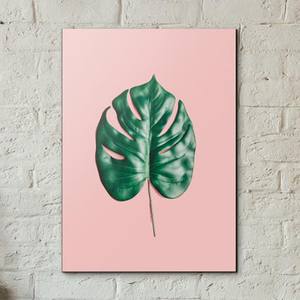 Quadro Decorativo Folha - detalhe da moldura e acabamento