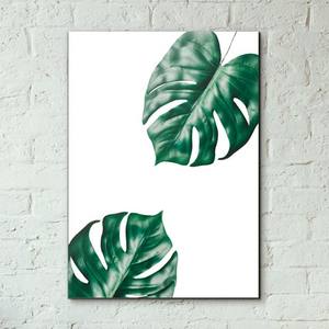 Quadro Decorativo Folhas - detalhe da moldura e acabamento