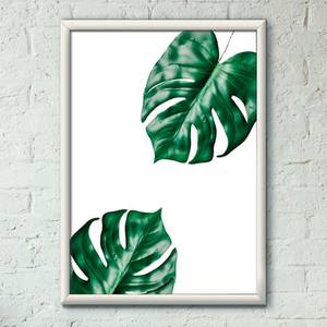 Quadro Decorativo Folhas - quadro decorativo em ambiente decorado