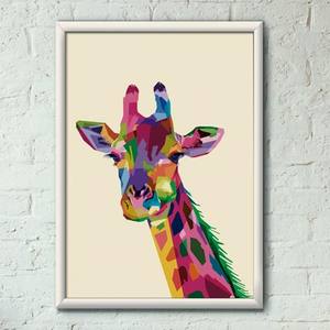 Quadro Decorativo Girafa | Wallze