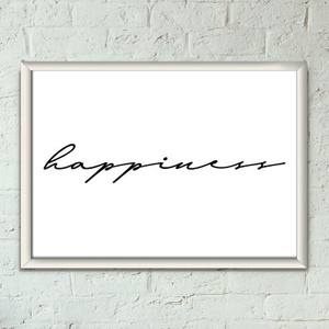 Quadro Decorativo Happiness | Wallze