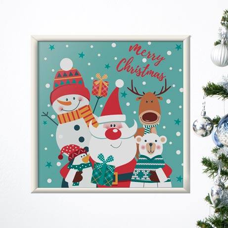 Quadro Decorativo Noel | Wallze